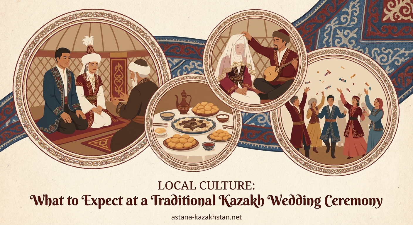What to Expect at a Traditional Kazakh Wedding Ceremony - Illustration 2