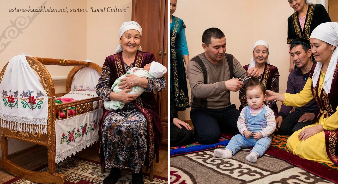 How Kazakhs Celebrate a New Baby: Birth Traditions from Cradle to First Haircut — 2
