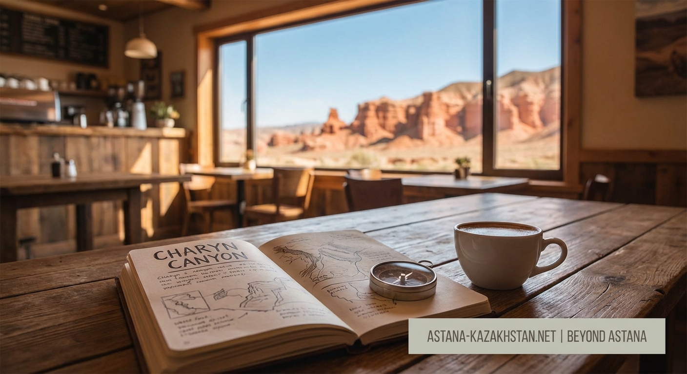 How to Visit the Charyn Canyon: Kazakhstan's Grand Canyon Rival - Illustration 1