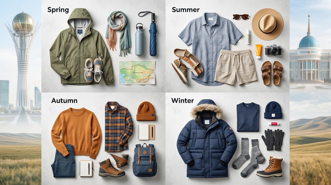 What to Pack for Kazakhstan: Season-by-Season Essentials Checklist