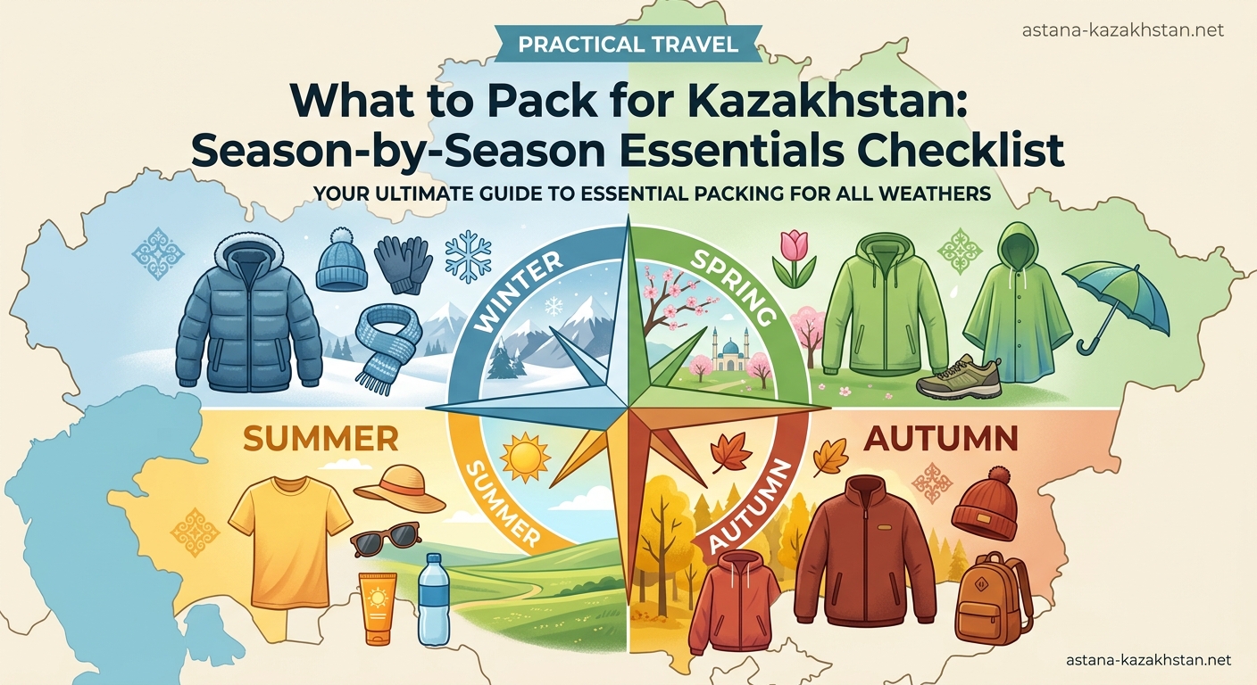 What to Pack for Kazakhstan: Season-by-Season Essentials Checklist — 2