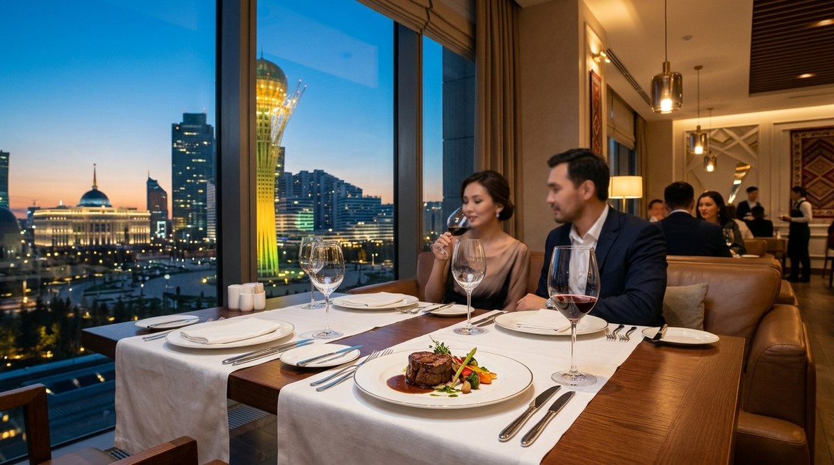 Fine Dining in Astana: The City's Top 7 Upscale Restaurants