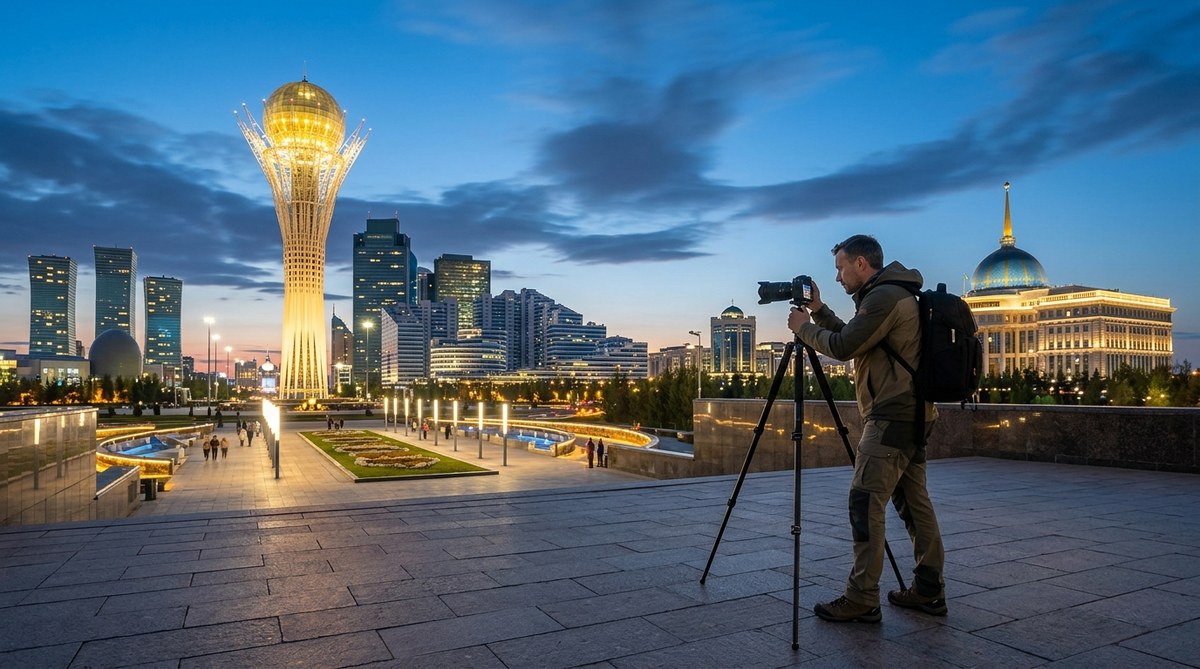 How to Photograph Astana's Golden Towers Like a Professional