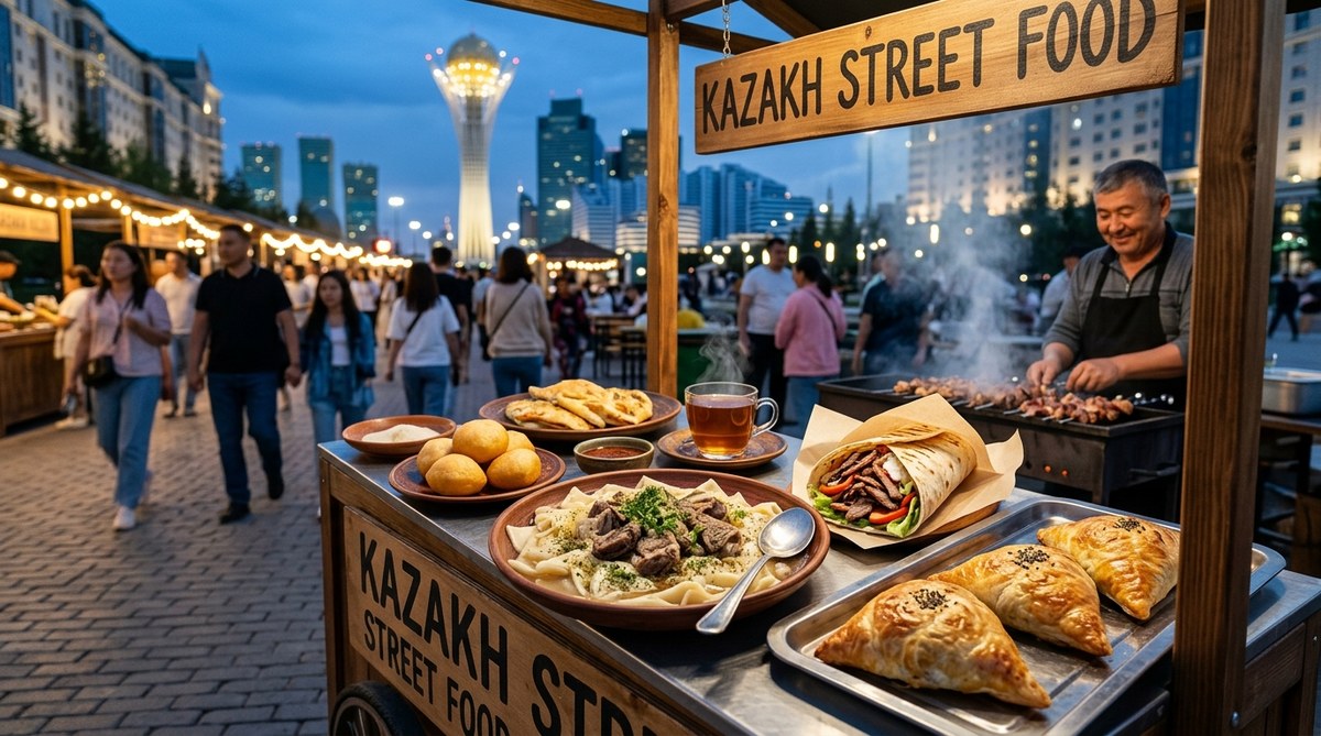 Discover the Hidden Gems of Kazakh Street Food in Astana