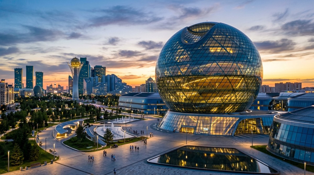 What Makes the Nur Alem Sphere the Most Unique Building in Central Asia?