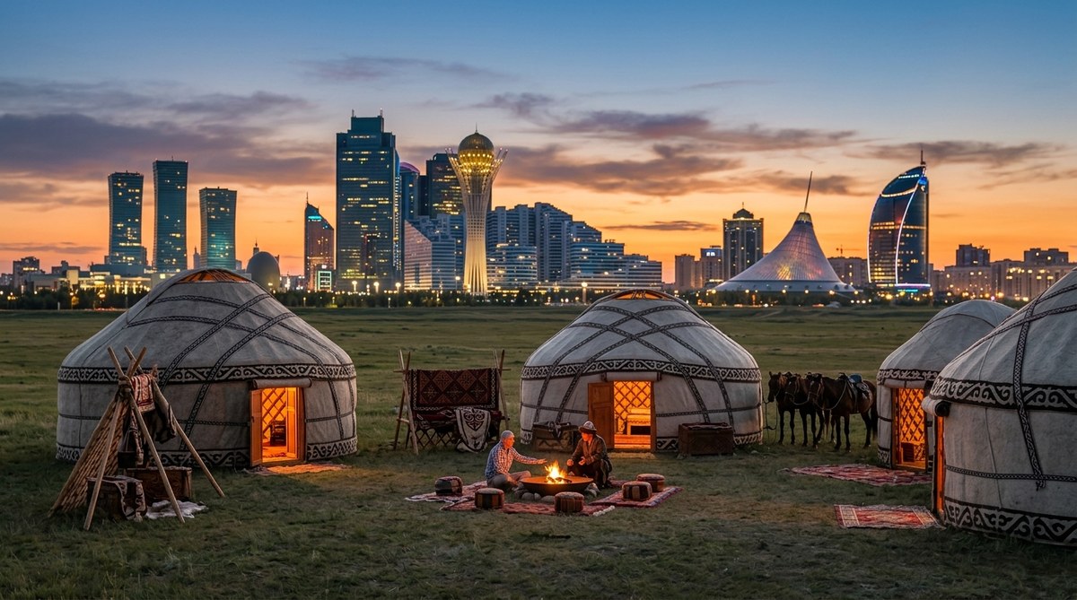Where Can You Stay in Astana for an Authentic Nomadic Experience?