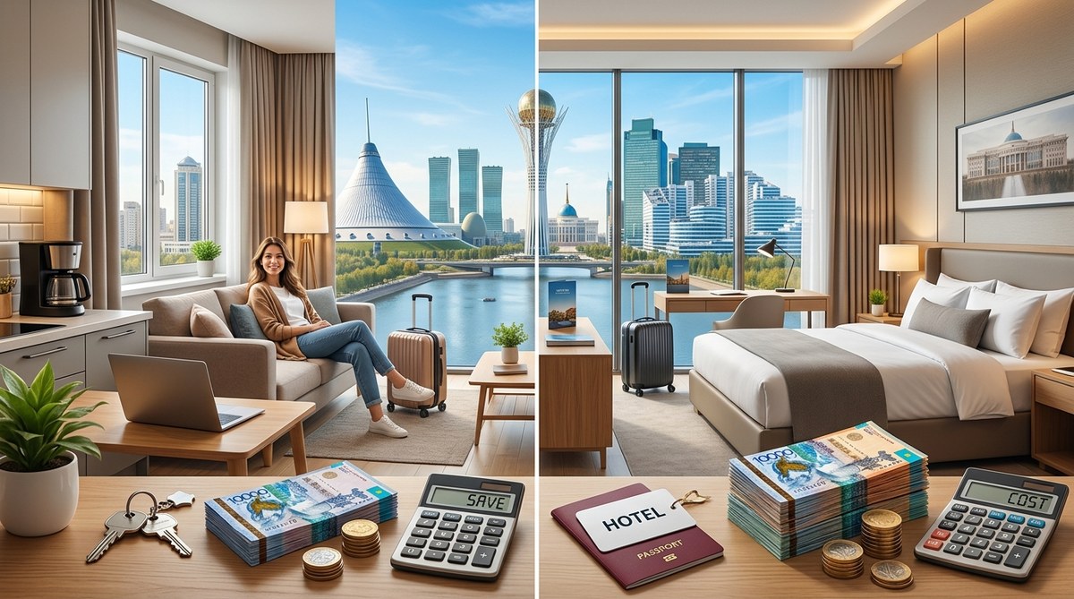 Apartment Rentals vs. Hotels in Astana: Which One Saves You More Money in 2026?